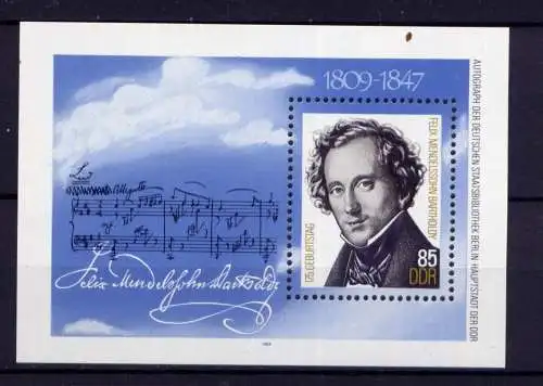 (26989)  DDR Nr.2852 Block 76     **  postfrisch      