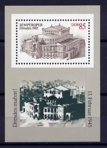 (27004)  DDR Nr.2928 Block 80     **  postfrisch      