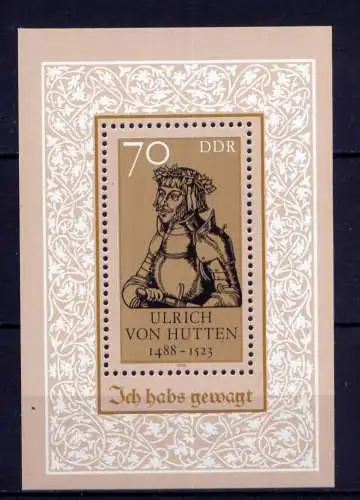 (27033)  DDR Nr.3167 Block 93     **  postfrisch      