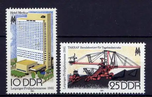 (27069)  DDR Nr.2593/4       **   postfrisch      