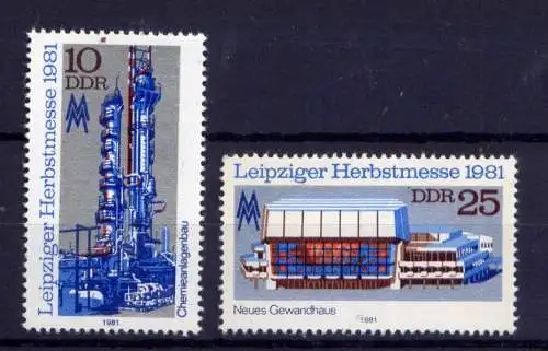 (27085)  DDR Nr.2634/5       **   postfrisch