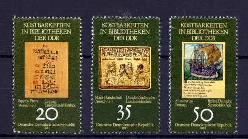 (27086)  DDR Nr.2636/8       **   postfrisch