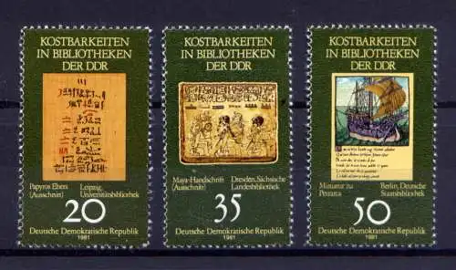 (27088)  DDR Nr.2636/8       **   postfrisch