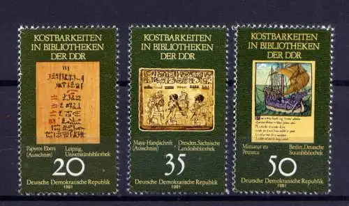 (27089)  DDR Nr.2636/8       **   postfrisch