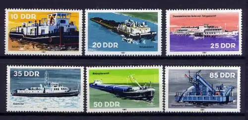 (27106)  DDR Nr.2651/6       **   postfrisch      