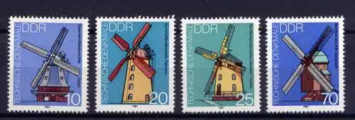 (27107)  DDR Nr.2657/60       **   postfrisch      