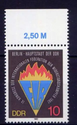 (27150)  DDR Nr.2736        **   postfrisch      Rand