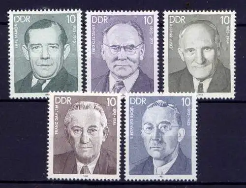 (27171)  DDR Nr.2765/9        **   postfrisch     