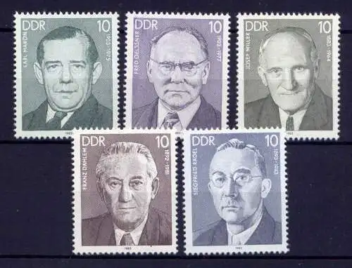 (27172)  DDR Nr.2765/9        **   postfrisch     