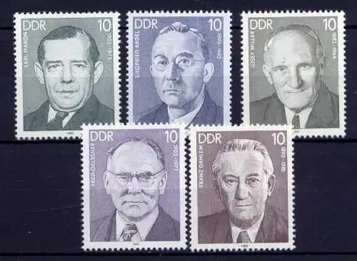 (27174)  DDR Nr.2765/9        **   postfrisch     