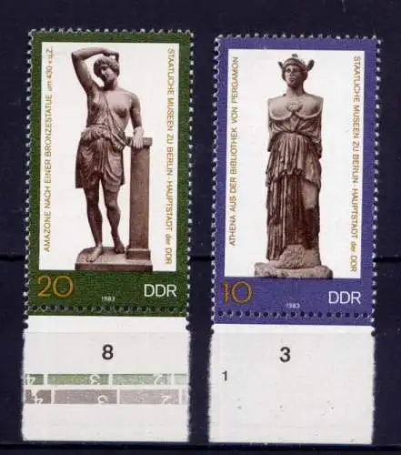 (27184)  DDR Nr.2790/1        **   postfrisch     Rand