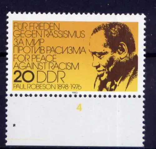 (27194)  DDR Nr.2781        **   postfrisch   Rand