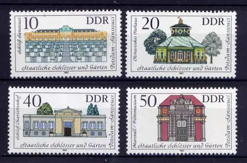 (27221)  DDR Nr.2826/9         **   postfrisch