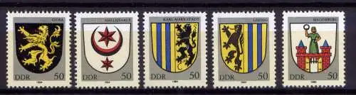 (27254)  DDR Nr.2857/61         **   postfrisch  