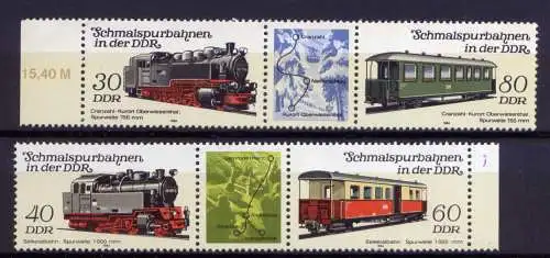 (27259)  DDR Nr.2864/7   2 Streifen         **   postfrisch  