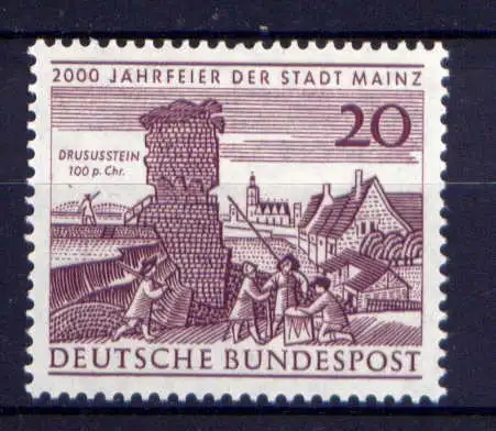 (11624)  BRD Nr.375          **   postfrisch  