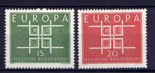 (11667)  BRD Nr.406/7          **   postfrisch  