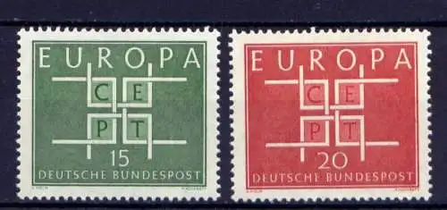 (11668)  BRD Nr.406/7          **   postfrisch  