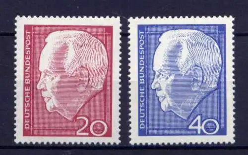 (11687)  BRD Nr.429/30          **   postfrisch  