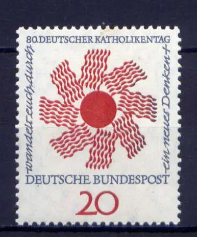 (11706)  BRD Nr.444          **   postfrisch  
