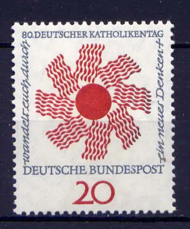 (11707)  BRD Nr.444          **   postfrisch  