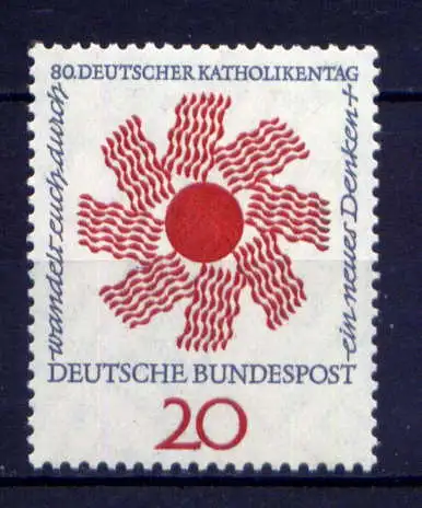 (11708)  BRD Nr.444          **   postfrisch  