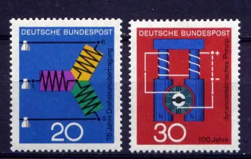(11769)  BRD Nr.521/2          **   postfrisch  