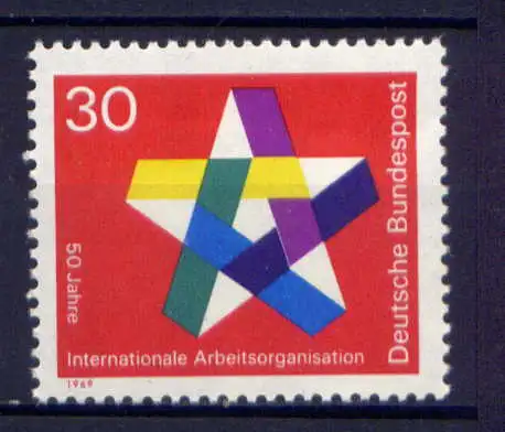 (11825)  BRD Nr.582          **   postfrisch  