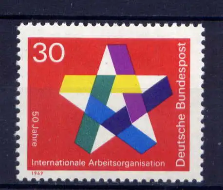 (11826)  BRD Nr.582          **   postfrisch  