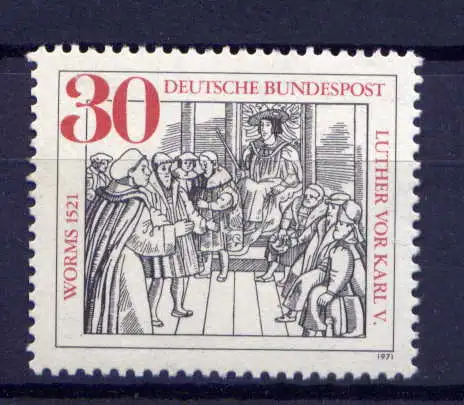 (11919)  BRD Nr.669          **   postfrisch  