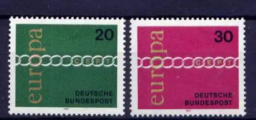 (11925)  BRD Nr.675/6          **   postfrisch  