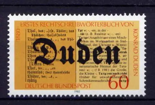 (12080)  BRD Nr.1039          **   postfrisch  