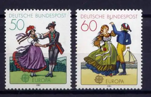 (12148)  BRD Nr.1096/7          **   postfrisch  