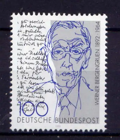 (12450)  BRD Nr.1629         **   postfrisch 