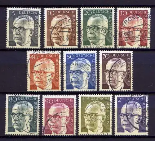 (12540)  BRD Nr.635/45        O   gestempelt  