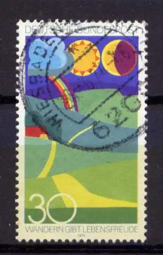 (12545)  BRD Nr.808        O   gestempelt  