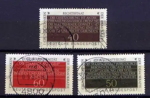 (12571)  BRD Nr.1105/7        O   gestempelt  