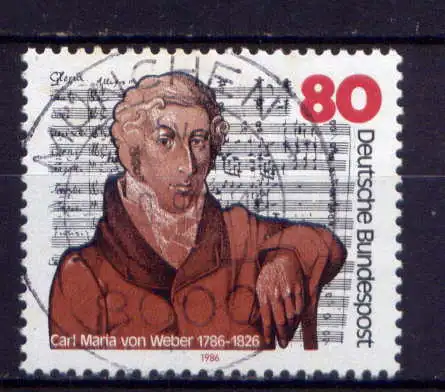 (12645)  BRD Nr.1284        O   gestempelt 