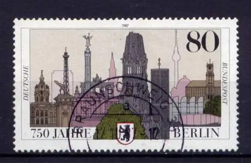 (12658)  BRD Nr.1306        O   gestempelt 