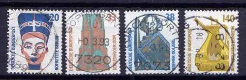 (12706)  BRD Nr.1398/1401        O   gestempelt 