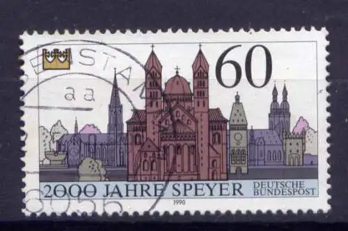 (12730)  BRD Nr.1444         O   gestempelt  