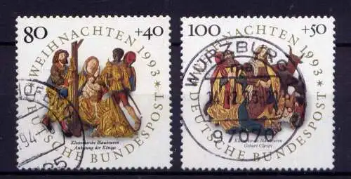 (12792)  BRD Nr.1707/8         O   gestempelt  