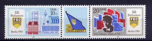 (27342) DDR Nr.2947/8 Streifen      **   postfrisch  