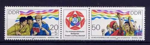 (27352) DDR Nr.2959/60 Streifen      **   postfrisch  