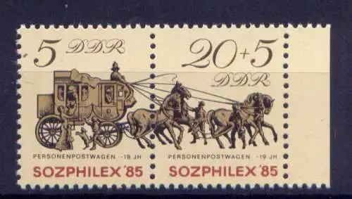 (27358) DDR Nr.2965/6 Paar      **   postfrisch  