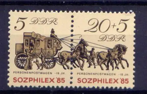 (27360) DDR Nr.2965/6 Paar      **   postfrisch  