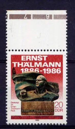 (27386) DDR Nr.3014       **   postfrisch  Rand