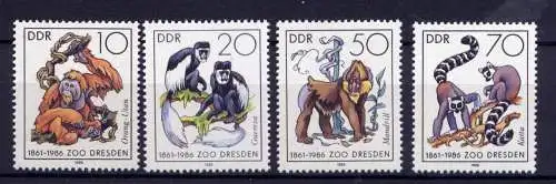 (27392) DDR Nr.3019/22        **   postfrisch  