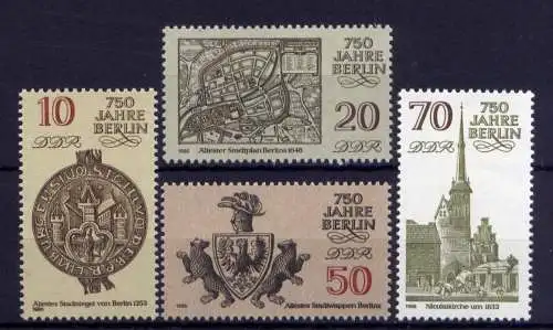 (27394) DDR Nr.3023/6        **   postfrisch  