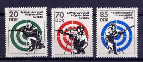 (27404) DDR Nr.3045/7         **   postfrisch  